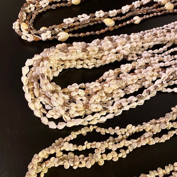 Authentic Hawaiian Hawaii shell lei necklaces Large bundle! - Picture 2 of 2